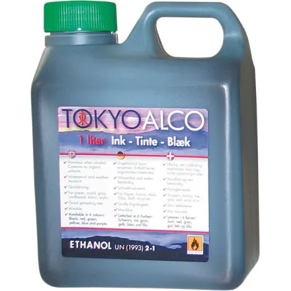 Tusjvæske Tokyo Alco Grønn 1ltr