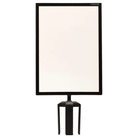 Sperreband Tensa, Topp display A4, 2 sidig