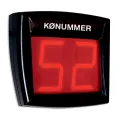 Kønummerdisplay VD1,m/mulighet inntil 6 slavedisplayer