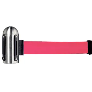 Sperrebånd Securit Vegg 2,1m Rødt bånd