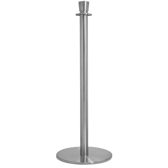 Sperrebånd, Stolpe for tau, Sølvfarget