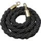 Sperrebånd, Sort tau, Gull i ender, 1,5m