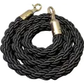 Sperrebånd, Sort tau, Gull i ender, 1,5m
