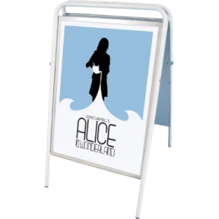 Plakatstativ Expo Sign A3 Stående Hvit