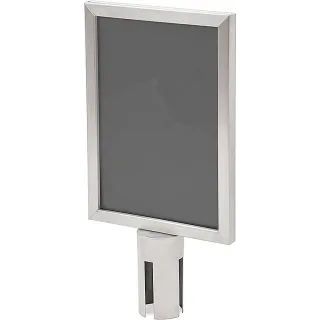 Sperrebånd Ramme, Stål, A4 Stående, for stolpe