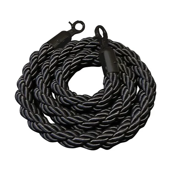 Sperrebånd, Sort tau, Sort i ender, 1,5m