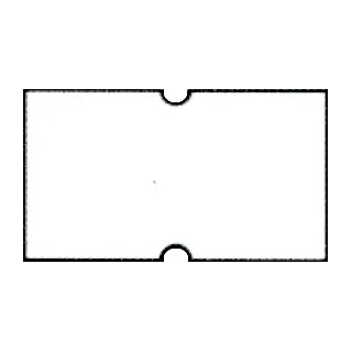 Etikett Jolly 21x12 - Hvit Avtakbar