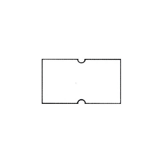 Etikett Jolly 21x12 - Hvit Permanent