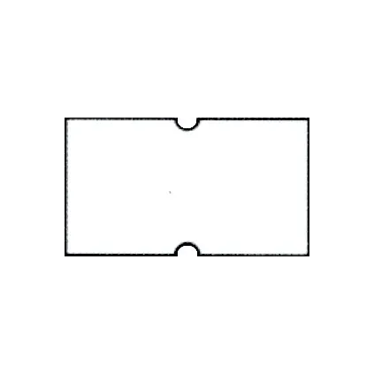 Etikett Jolly 21x12 - Hvit Permanent