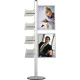 Brosjyrestativ Multistand 18, 2x(50x70)+4xA4