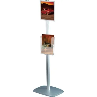 Brosjyrestativ Multistand 42,A4,enkelsidig,stående,1xA4 akrylhylle