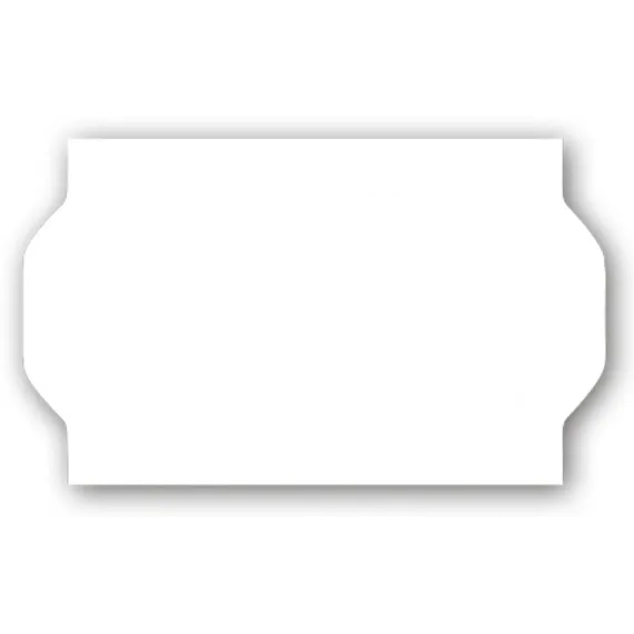 Etikett 32x19 - Hvit Avtakbar