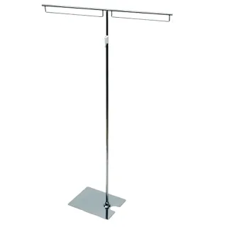 Plakatholder Frittstående,Dobbel arm 42cm,H.129-247