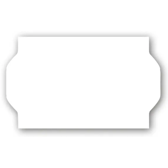 Etikett 32x19 - Hvit Permanent