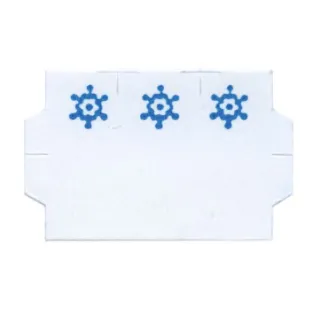 Etikett 26x16 - Hvit Fryselim (*** oppe)