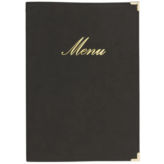 Menymappe Classic A5 Sort