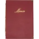 Menymappe Classic A5 Vinrød