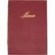 Menymappe Classic A4 Vinrød