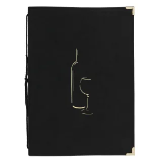 Vinmappe Classic A4 Sort