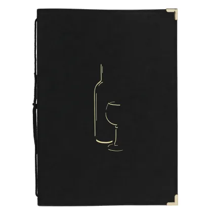 Vinmappe Classic A4 Sort