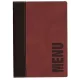 Menymappe Trendy A5 Vinrød