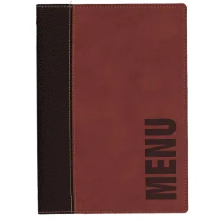 Menymappe Trendy A5 Vinrød