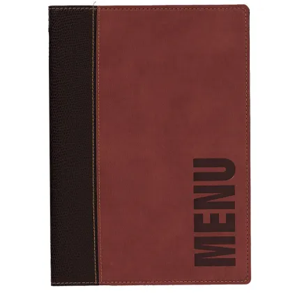 Menymappe Trendy A5 Vinrød