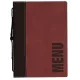 Menymappe Trendy A4 Vinrød