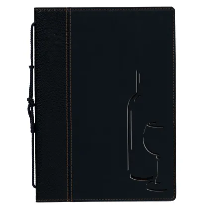 Vinmappe Trendy A4 Sort