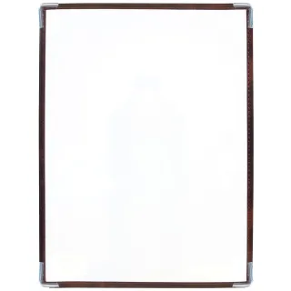 Menymappe Crystal 2xA4,enkel