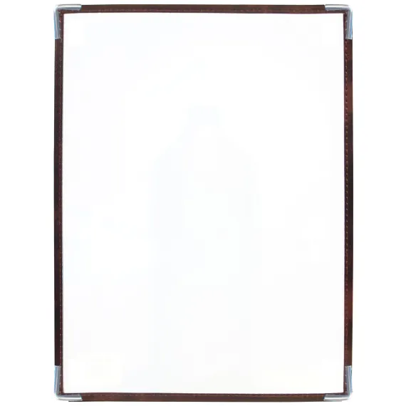 Menymappe Crystal 2xA4,enkel