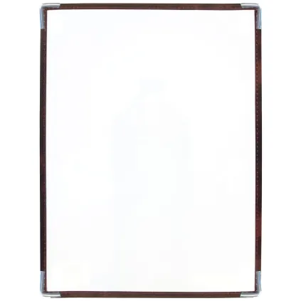 Menymappe Crystal 2xA4,enkel