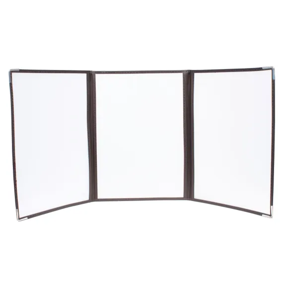 Menymappe Crystal 6xA4,trippel