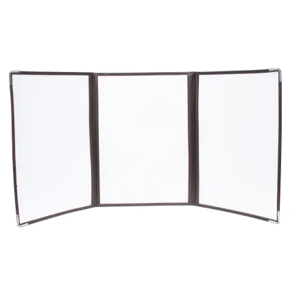 Menymappe Crystal 6xA4,trippel