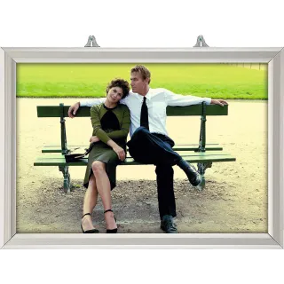 Plakatramme 2-sidig A3 Horisontal Slide-in