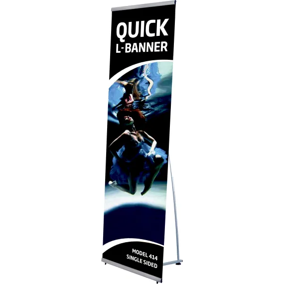 Quick Banner dobbelsidig 80x200cm