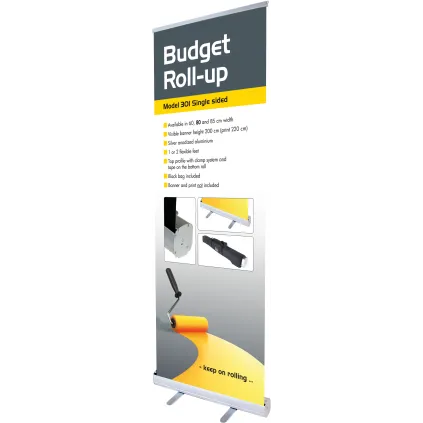 Roll Up Budget 60x200cm