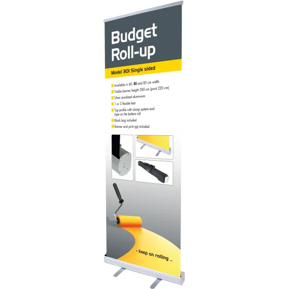 Roll Up Budget 80x200cm
