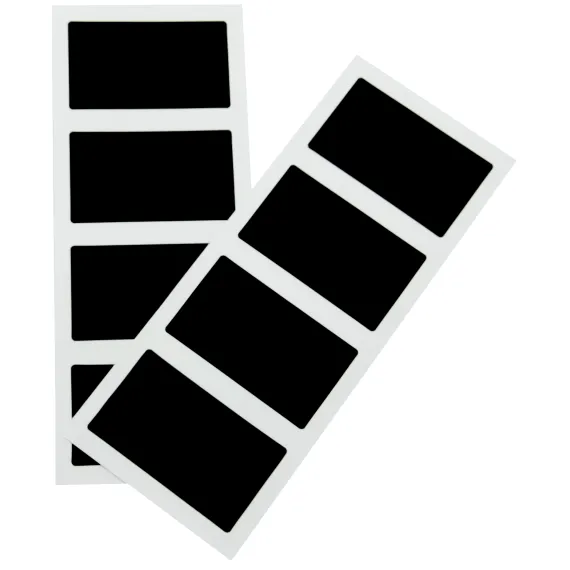 Etikett Blackboard, 4,7x8cm, Selvklebende