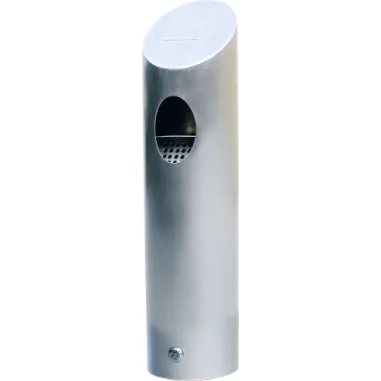 Askebeger Tube 35cm, Børstet stål