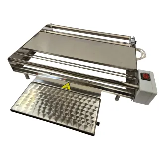 Pakkebord for matfilm 45cm m/varmeplate og termostat