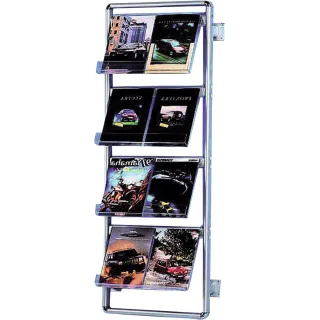 Brosjyrestativ Info-line Wall 8xA4