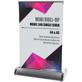 Roll Up Mini A4 21x30cm