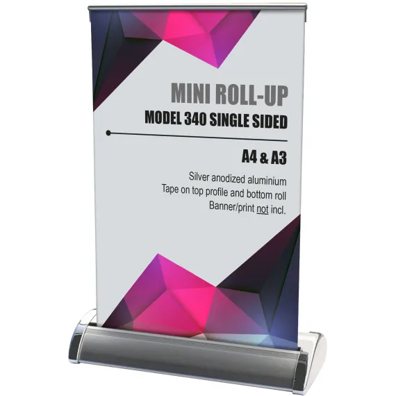 Roll Up Mini A4 21x30cm