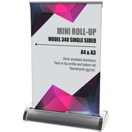 Roll Up Mini A4 21x30cm