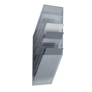 Brosjyrestativ Box 6xA4 Stående