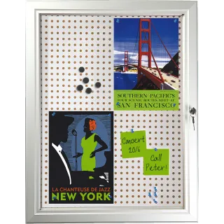 Infoskap Combi m/lås 59x76cm