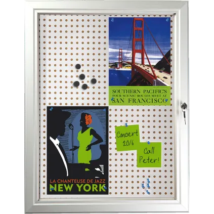 Infoskap Combi m/lås 59x76cm