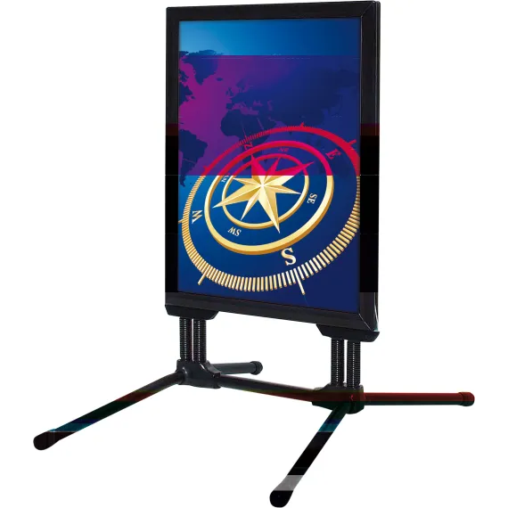 Plakatstativ Wind Line Budget 50x70 Sort