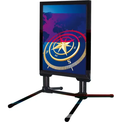 Plakatstativ Wind Line Budget 50x70 Sort